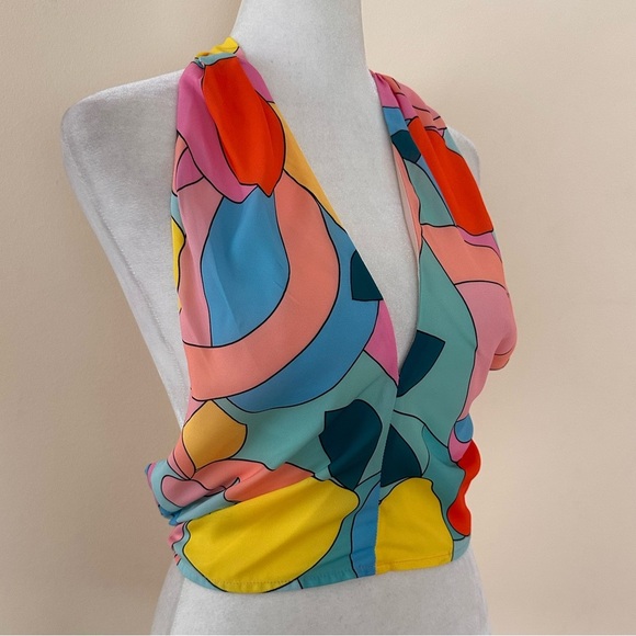 STAUD Kai Twist Halter Top - Picture 2 of 7